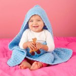 Hooded Textured Baby Blanket